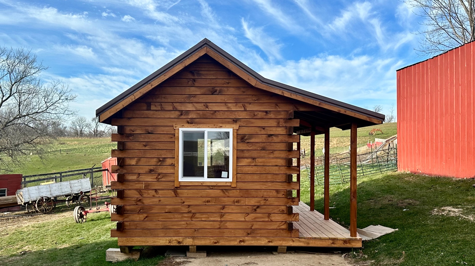 Big River Cabins build